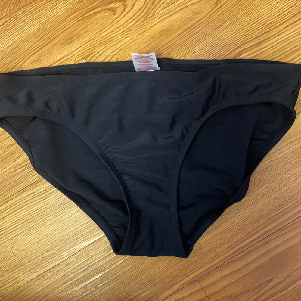 Black swimsuit bottoms